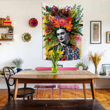 Floral Frida Duvar Örtüsü