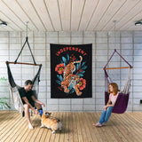 Independent - Kaplanlı Duvar Örtüsü