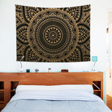 Gold Mandala Duvar Örtüsü