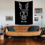 Playboy Skull Duvar Örtüsü