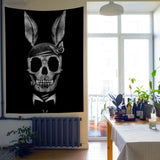 Playboy Skull Duvar Örtüsü