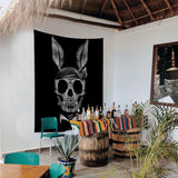 Playboy Skull Duvar Örtüsü