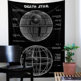 Death Star Chalkboard Duvar Örtüsü