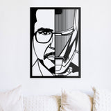 Iron Man / Tony Stark Metal Tablo