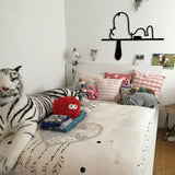 Sleepy Snoopy - Metal Duvar Dekoru