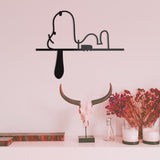 Sleepy Snoopy - Metal Duvar Dekoru