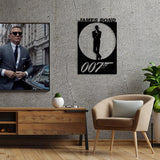 James Bond - Metal Tablo