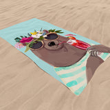 Beach Bear - Ayılı Plaj Havlusu