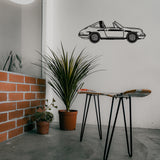 Targa - Porsche Metal Duvar Dekoru
