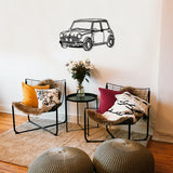 JUST MINI - Mini Cooper Araba Metal Duvar Dekoru