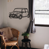 JUST MINI - Mini Cooper Araba Metal Duvar Dekoru