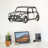 JUST MINI - Mini Cooper Araba Metal Duvar Dekoru