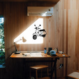 Vespa Px 150 - Motosiklet Metal Duvar Dekoru