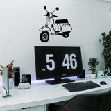 Vespa Px 150 - Motosiklet Metal Duvar Dekoru
