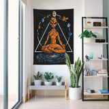 Uzaylı Yogi Duvar Örtüsü