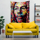 Polychrome Bob - Çok Renkli Bob Marley Duvar Örtüsü