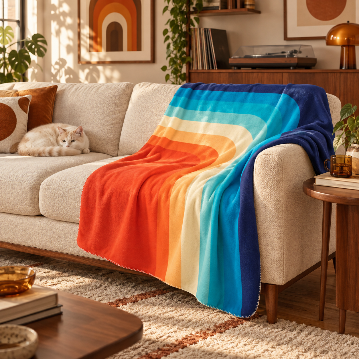 Pride - Gökkuşağı Polar Tv Battaniyesi — İkinci fotoğraf