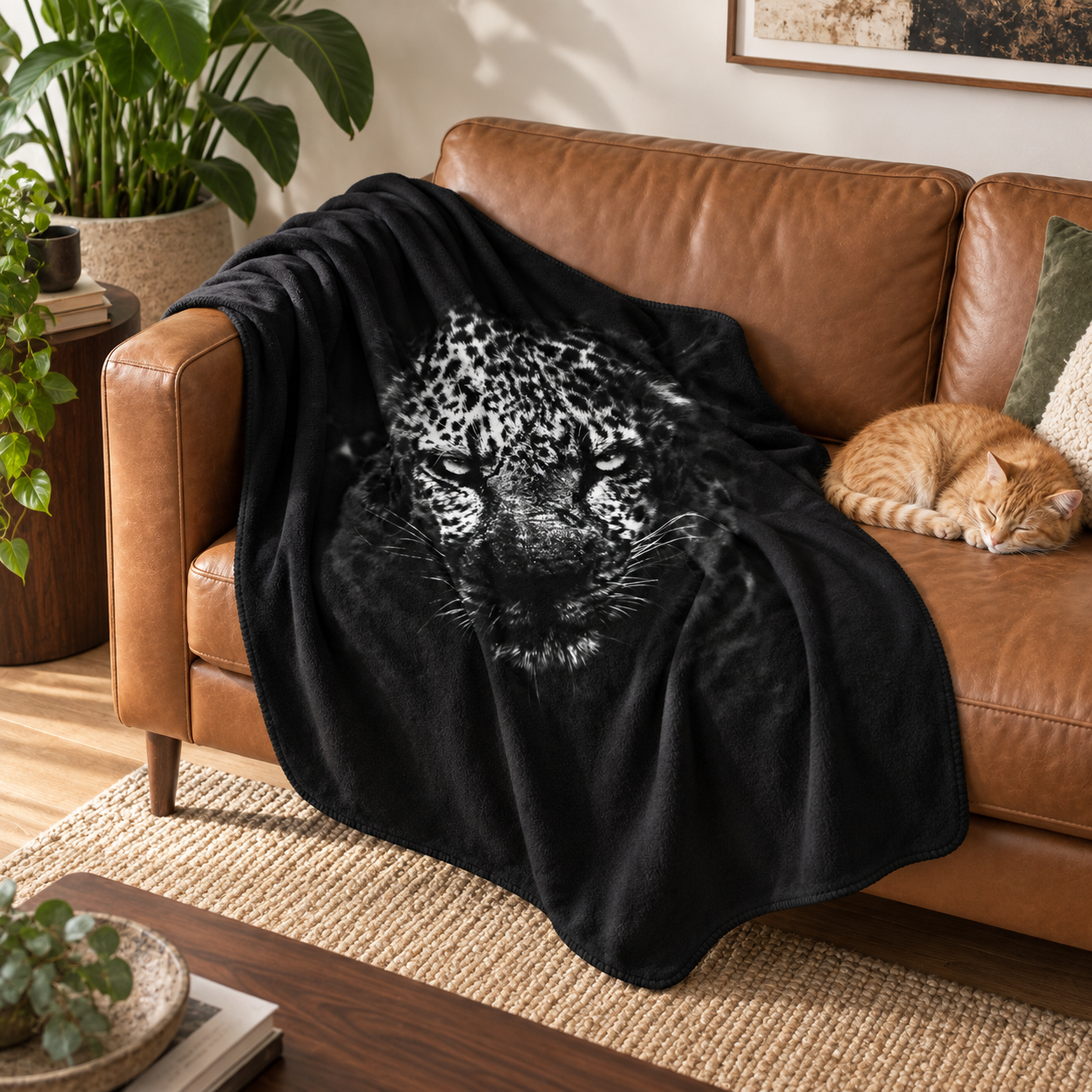 Black Leopard Polar Tv Battaniyesi — İkinci fotoğraf