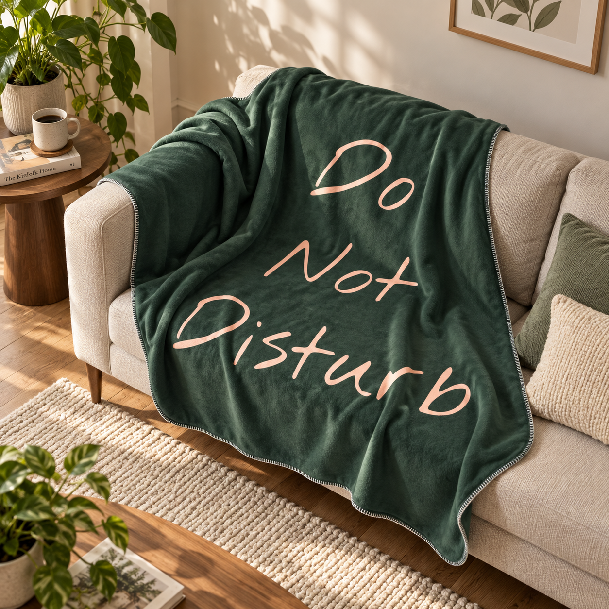 Do Not Disturb Green Polar Tv Battaniyesi — İkinci fotoğraf