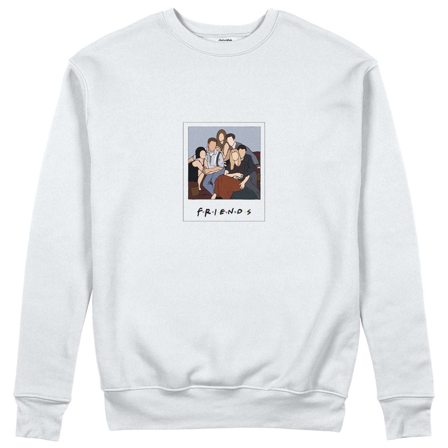 Friends Silüetli Sweatshirt