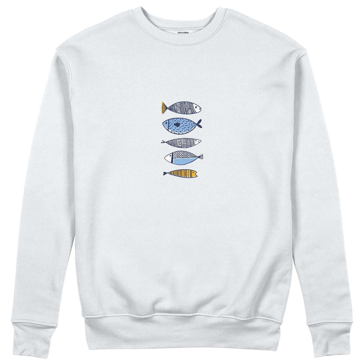 Marine Pattern Study Sweatshirt
