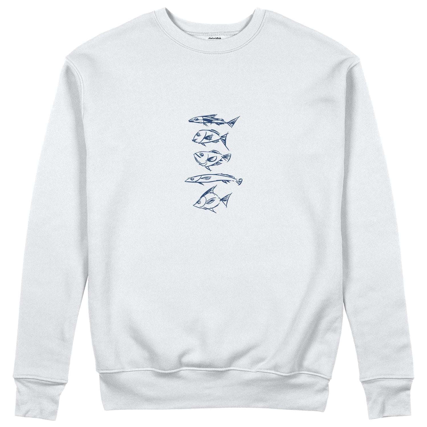 Sketches of Fish Sweatshirt