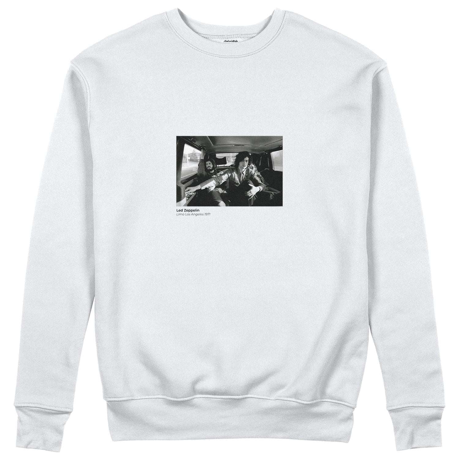 Led Zeppelin Limo Los Angeles 1971 Sweatshirt