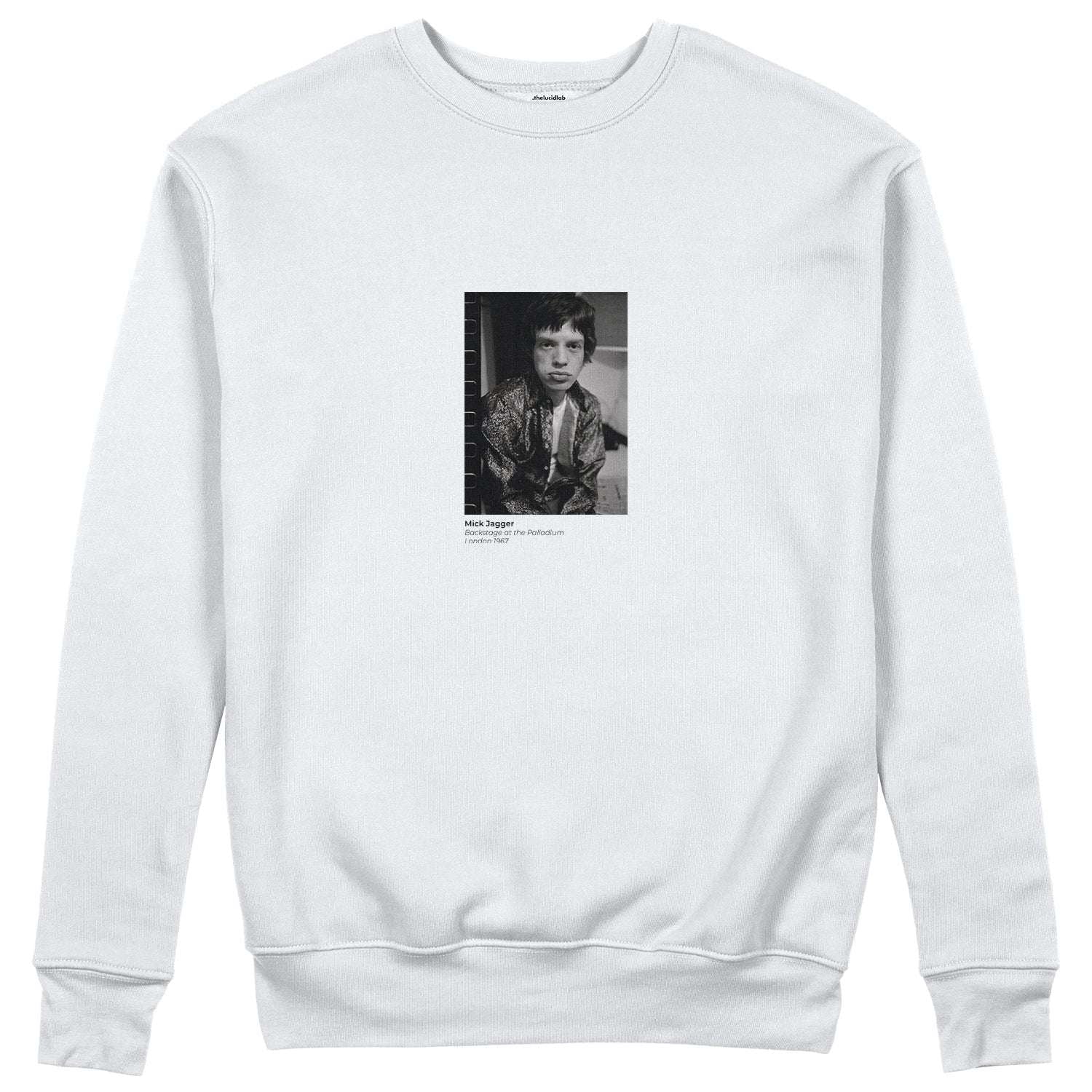Mick Jagger backstage at the Palladium London 1967 Sweatshirt