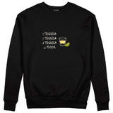1 Tequila 2 Tequila Sweatshirt — Siyah — Ön görünüm