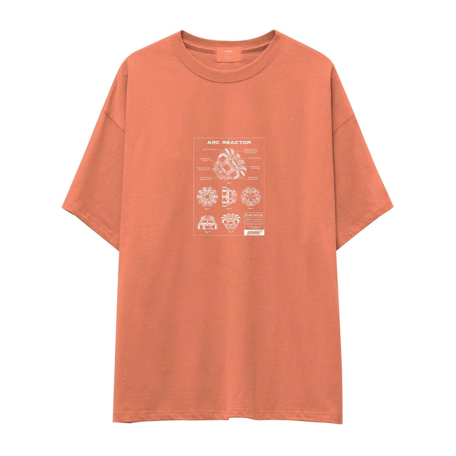 Arc Reactor Oversize Tişört