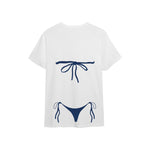 Navy Blue Bikini Tişört