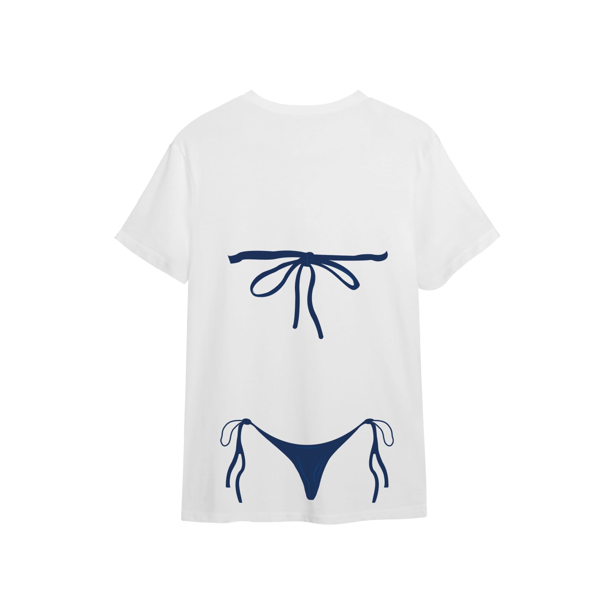 Navy Blue Bikini Tişört