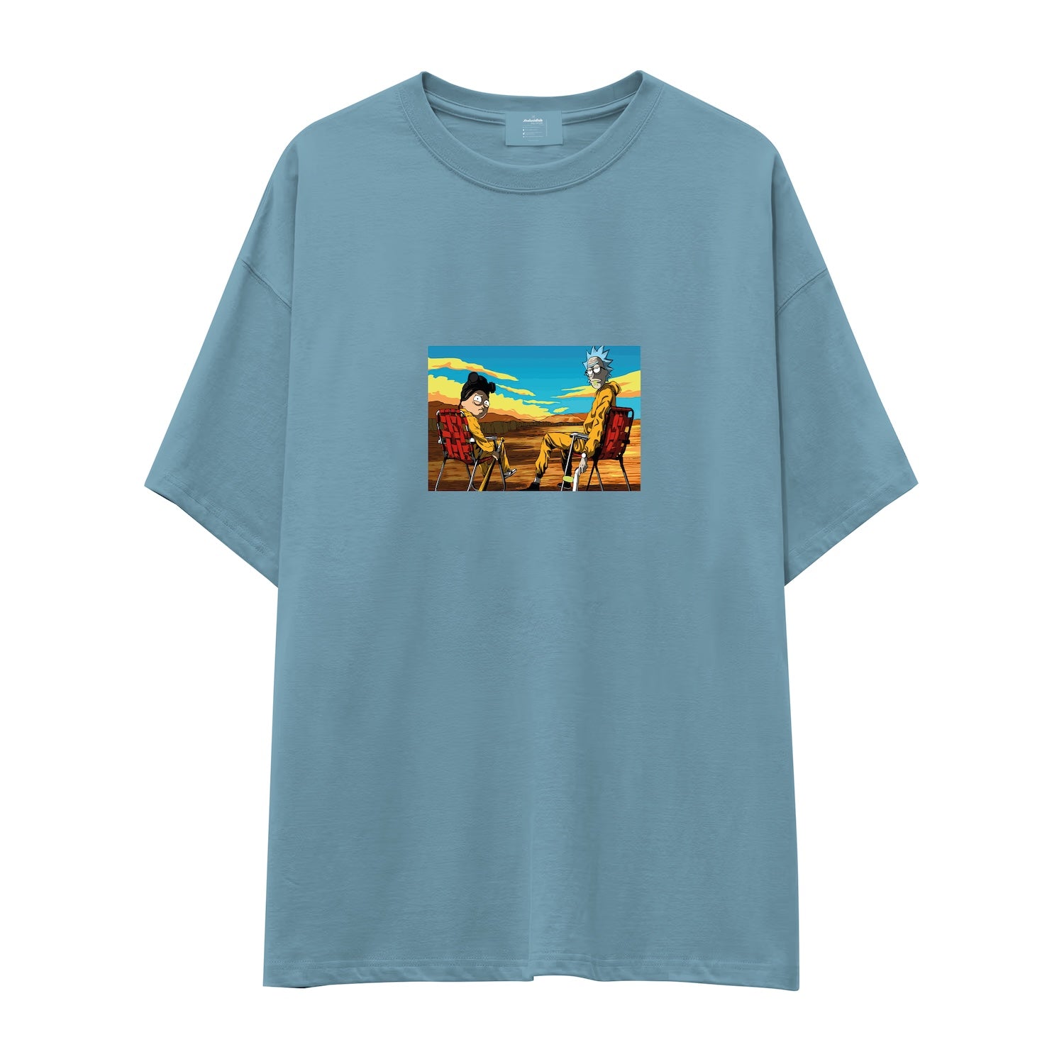Breaking Bad / Rick and Morty Oversize Tişört