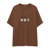 Diplomatic Monkeys Oversize Tişört