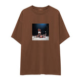Muhammed Ali And Sonny Liston Usa 1965 Oversize Tişört