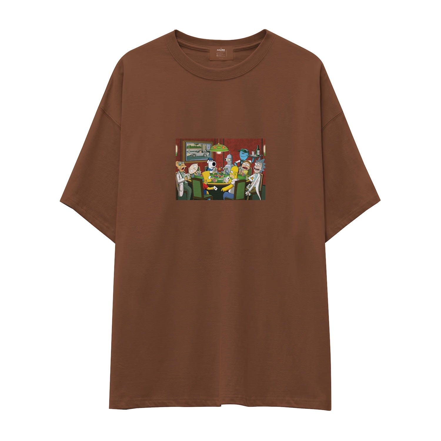 Champions League Poker Oversize Tişört