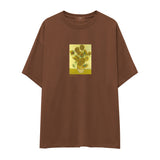 Sunflowers Oversize Tişört