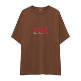 MILF / Man I Love Ferrari Oversize Tişört