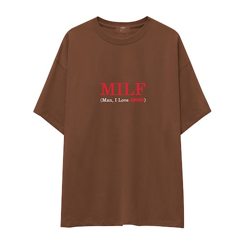 MILF / Man I Love Ferrari Oversize Tişört