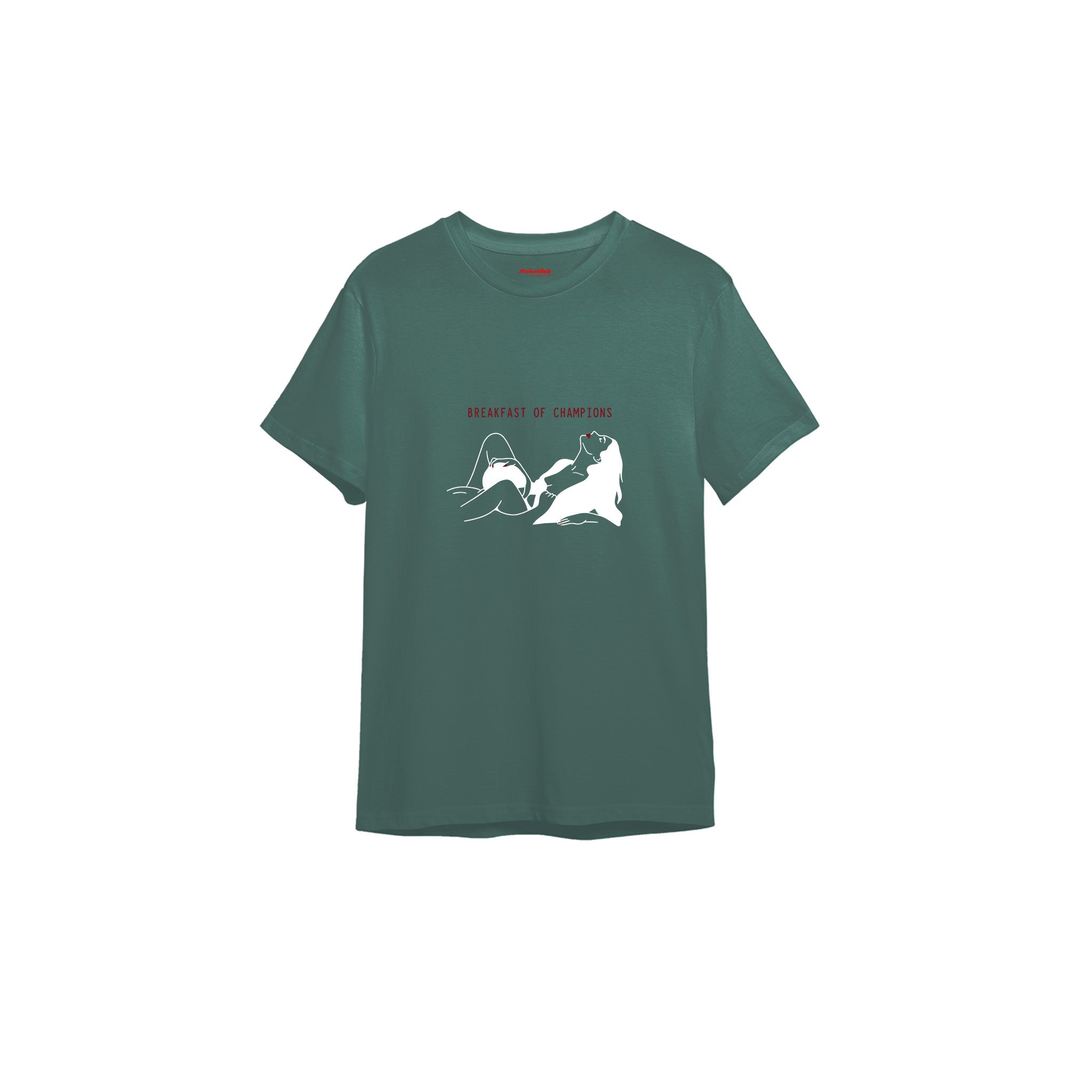 Breakfast of Champions Tişört — Yeşil