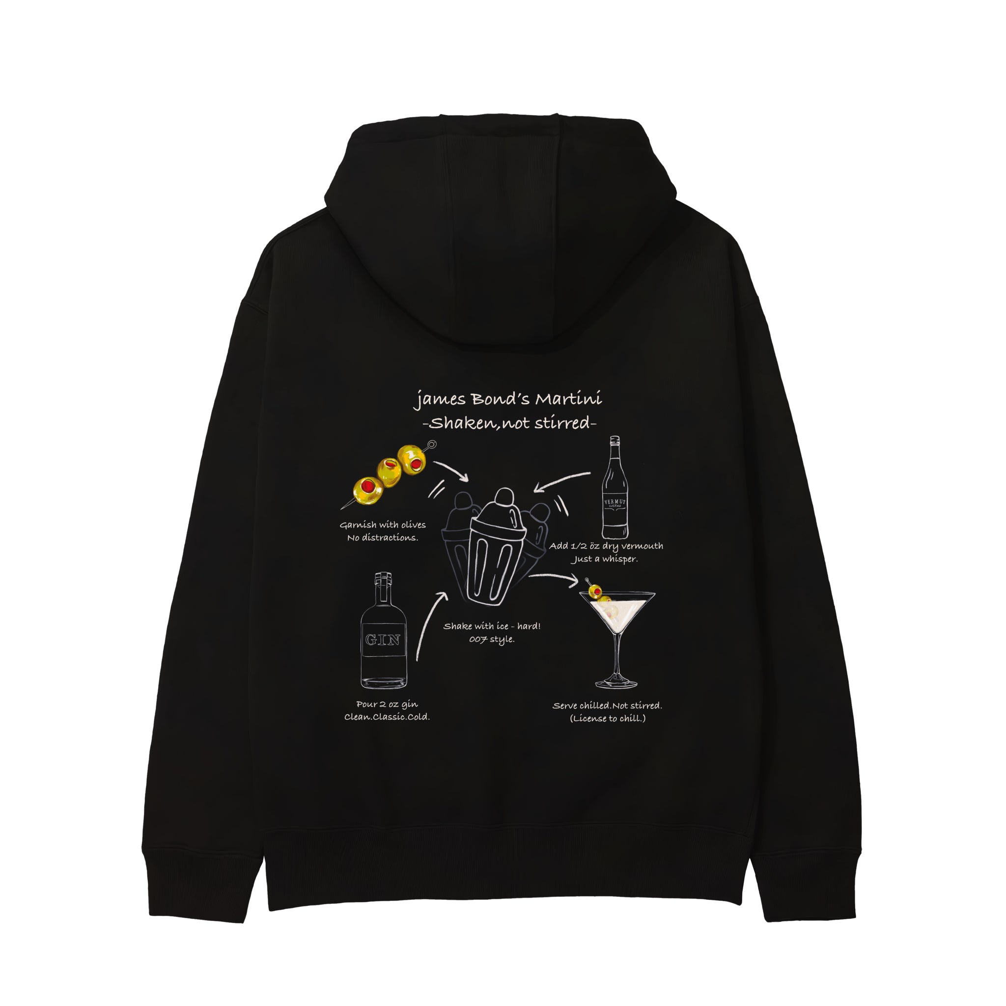 James Bond's Martini Hoodie