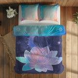 Lotus & Aura Mandala Çift Taraflı Nevresim Takımı