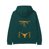 Orange Bikini Hoodie