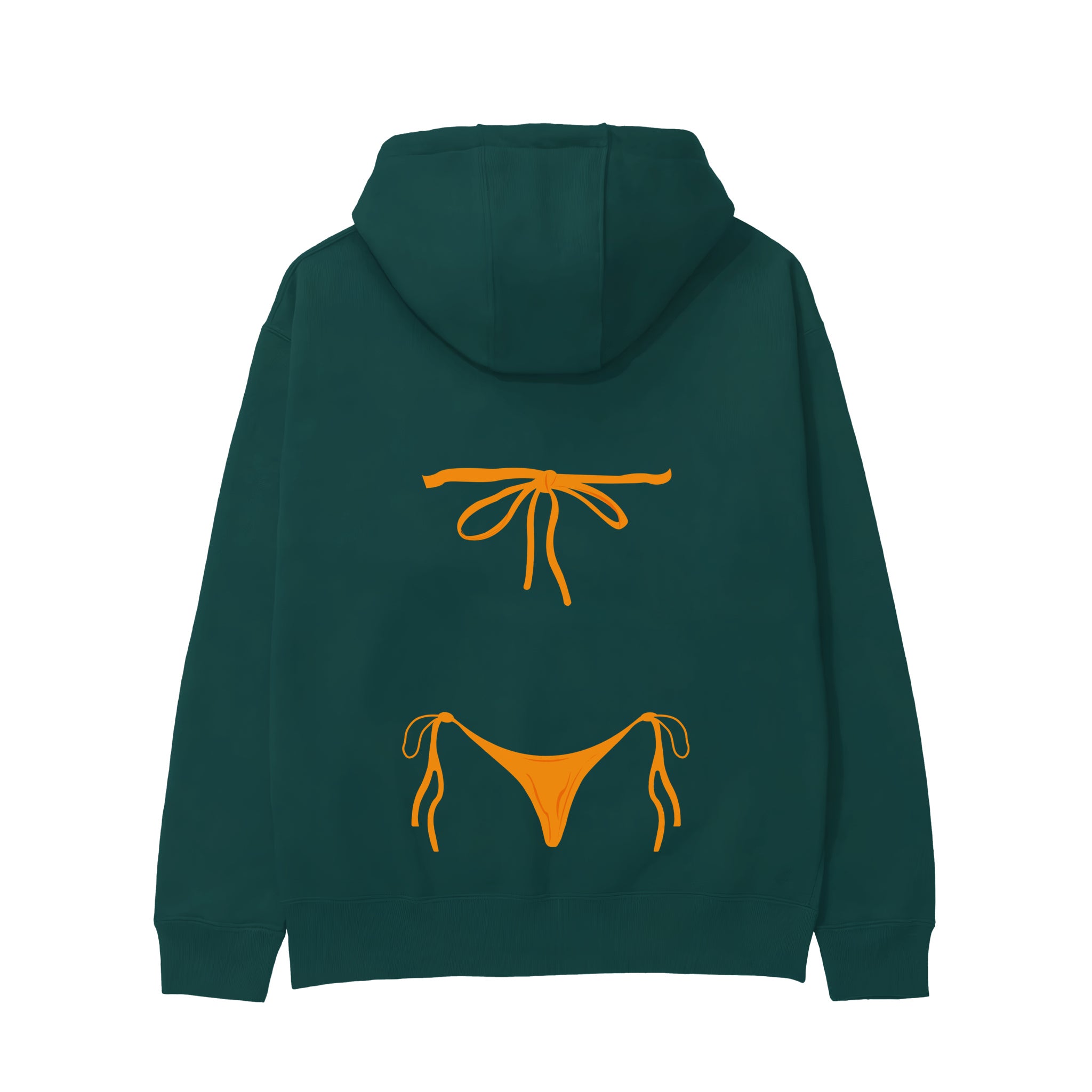 Orange Bikini Hoodie
