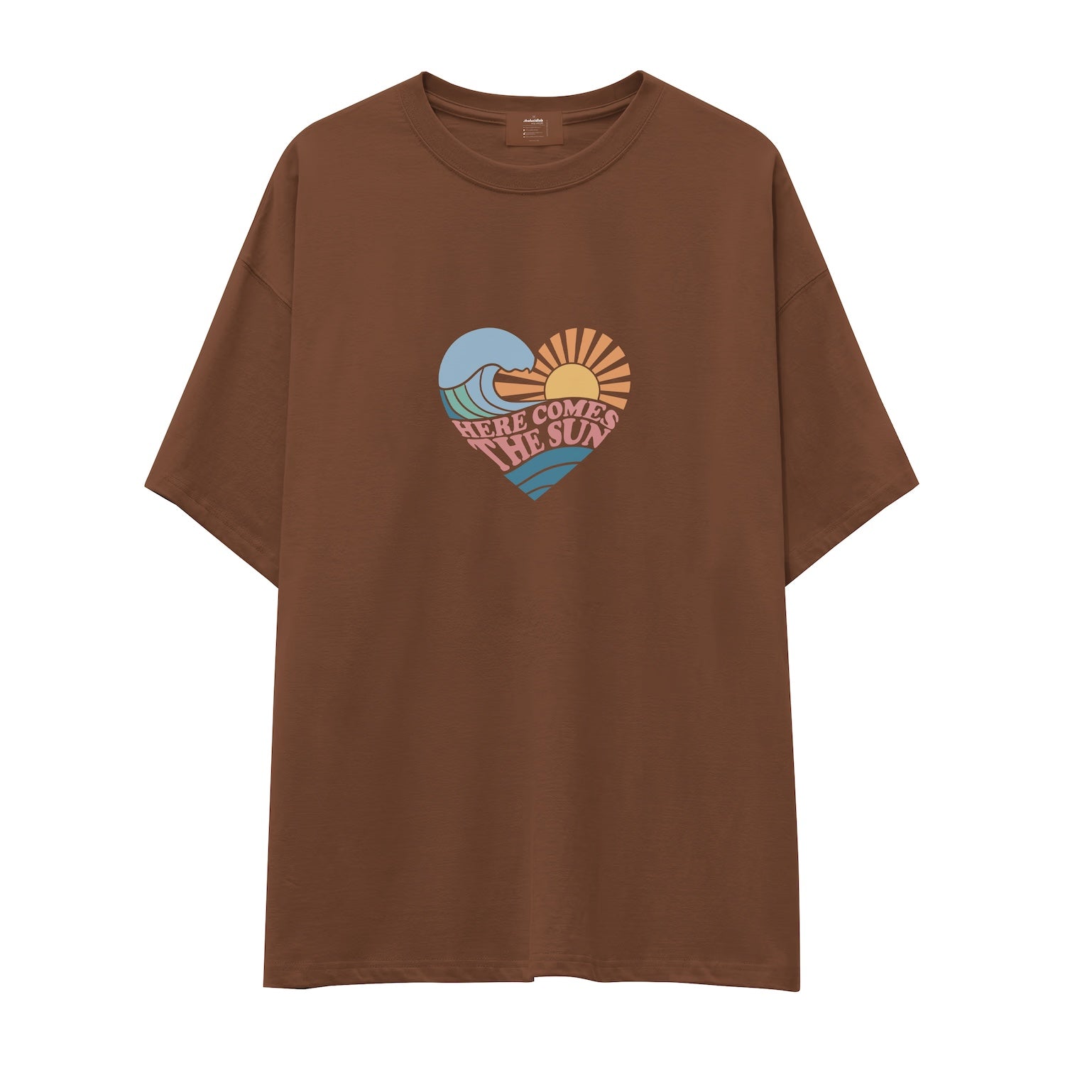 Here Comes The Sun Oversize Tişört