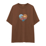 Here Comes The Sun Oversize Tişört