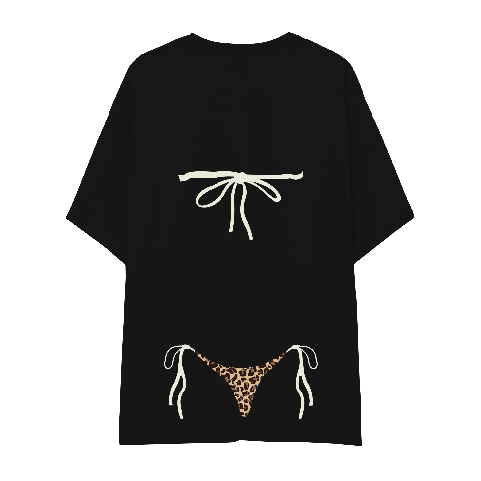 Leopard Bikini Oversize Tişört