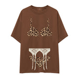 Noir Seduce – Leopard Oversize Tişört