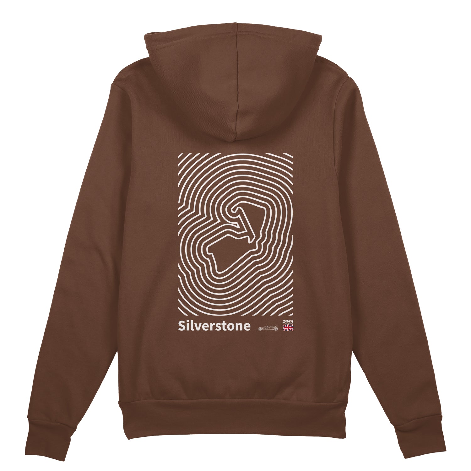 Silverstone Circuit Artwork Oversize Hoodie