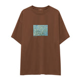 Almond Blossoms Oversize Tişört